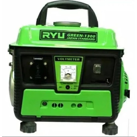 Jual RYU Mesin Genset Green RS 1300 1000W Gasoline Generator Set