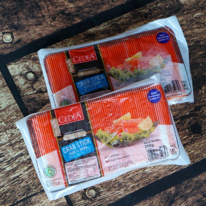 Jual Crab Stick Olahan Stik Kepiting Cedea Gram Dan Kg Shopee