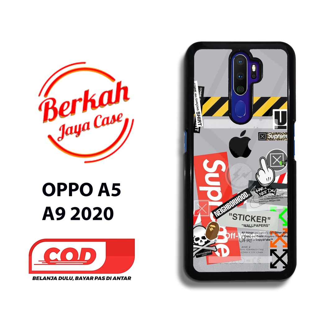 Jual Case OPPO A5 2020 A9 2020 Motif STIKER SUP Casing Hardcase Casing