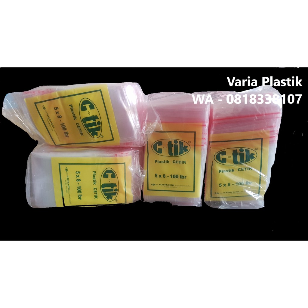 Jual Plastik Klip C Tik Ukuran X Shopee Indonesia