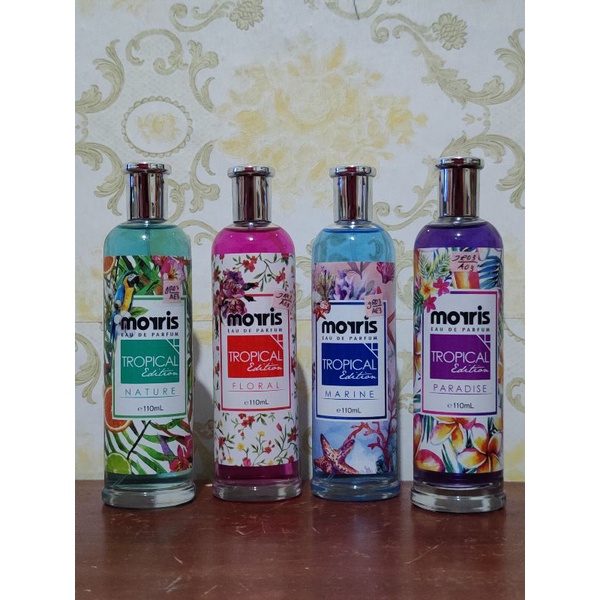 Jual Parfum Morris Tropical Edition Edp Ml Shopee Indonesia