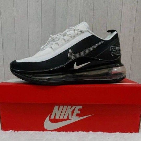 Jual NIKE AIR MAX 720 RUN UTILITY BLACK WHITE TERMURAH SEPATU PREMIUM