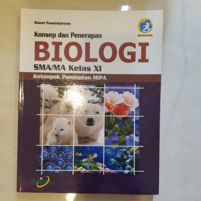 Jual Buku Konsep Dan Penerapan Biologi Sma Kelas Mipa Shopee