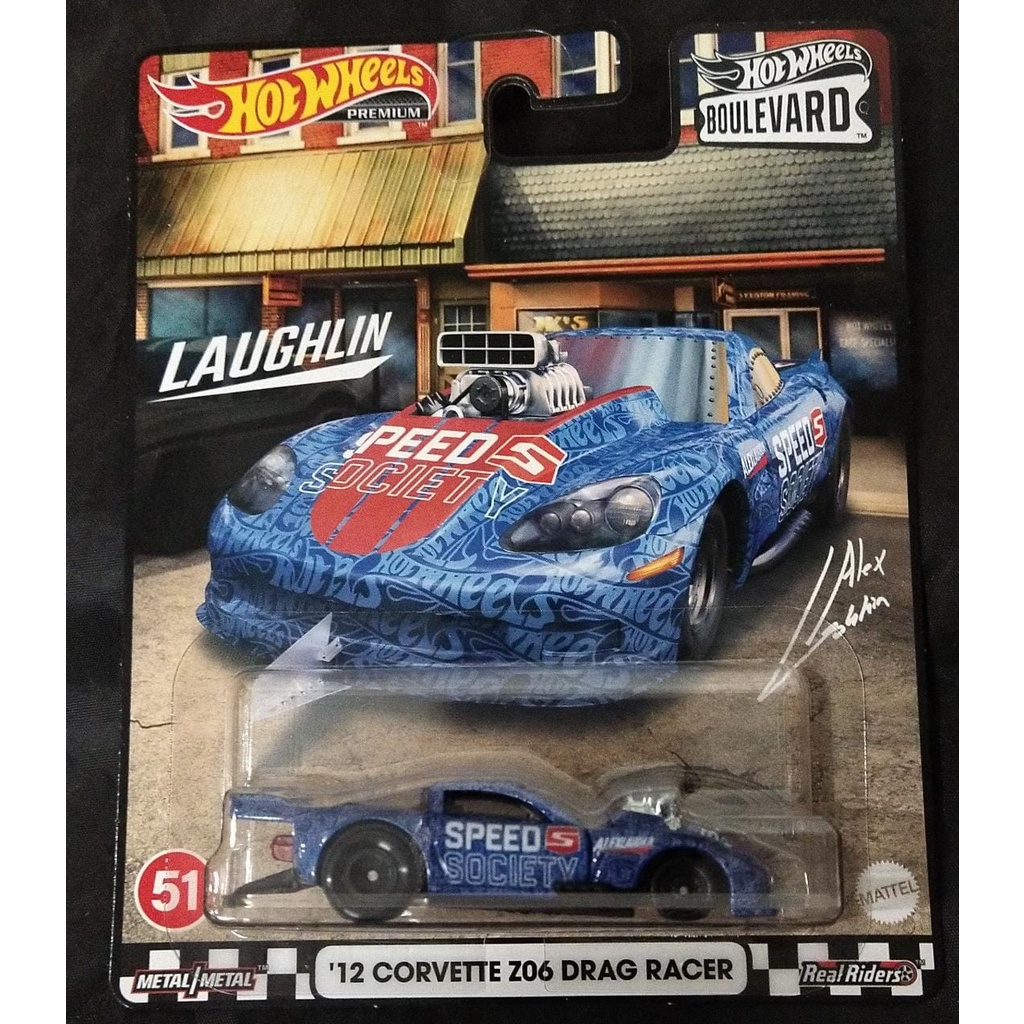 Jual Hot Wheels Corvette Z Drag Racer Laughlin Speeds Shopee