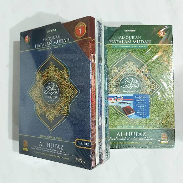 Jual Al Quran Hafalan Al Hufaz Per Juz Dan Al Hafidz Per Juz Metode