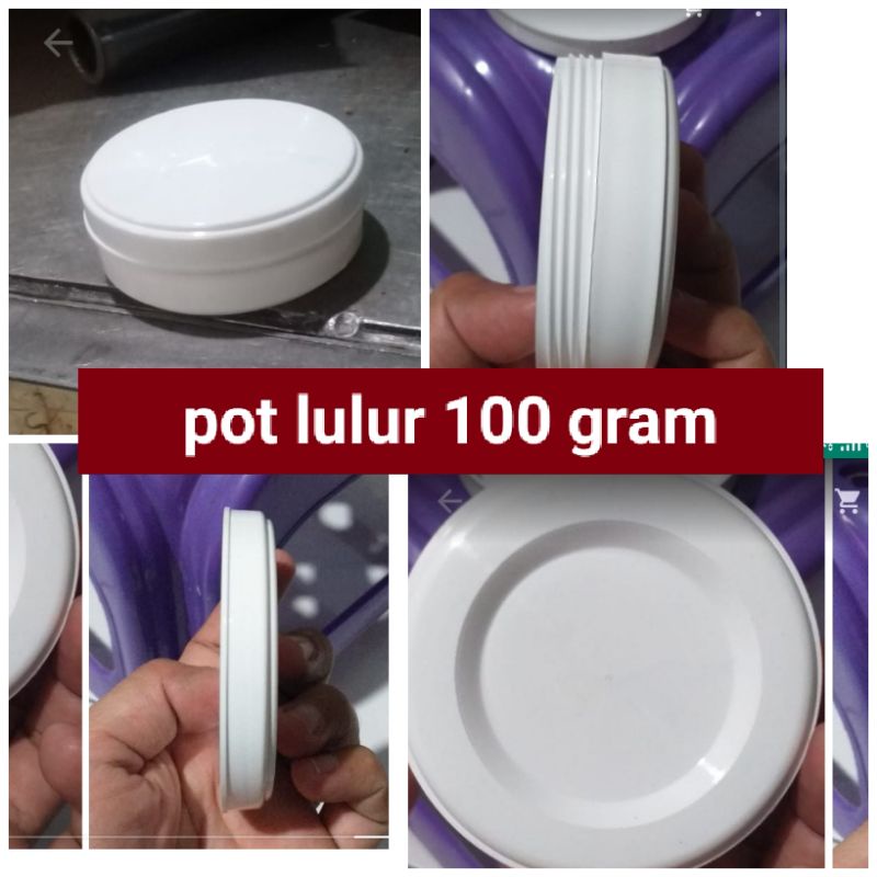 Jual Pot Lulur Gr Gram Pot Pomade Kosong Pot Salep Wadah