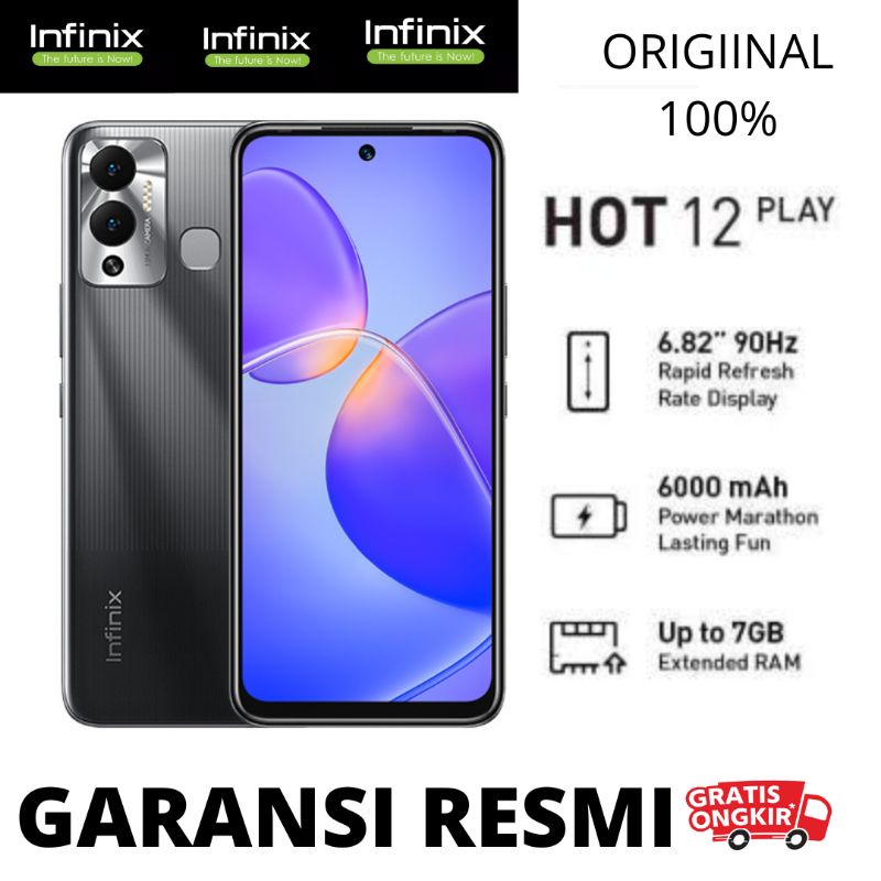 Jual INFINIX HOT PLAY RAM GB RAM GB GARANSI RESMI Shopee