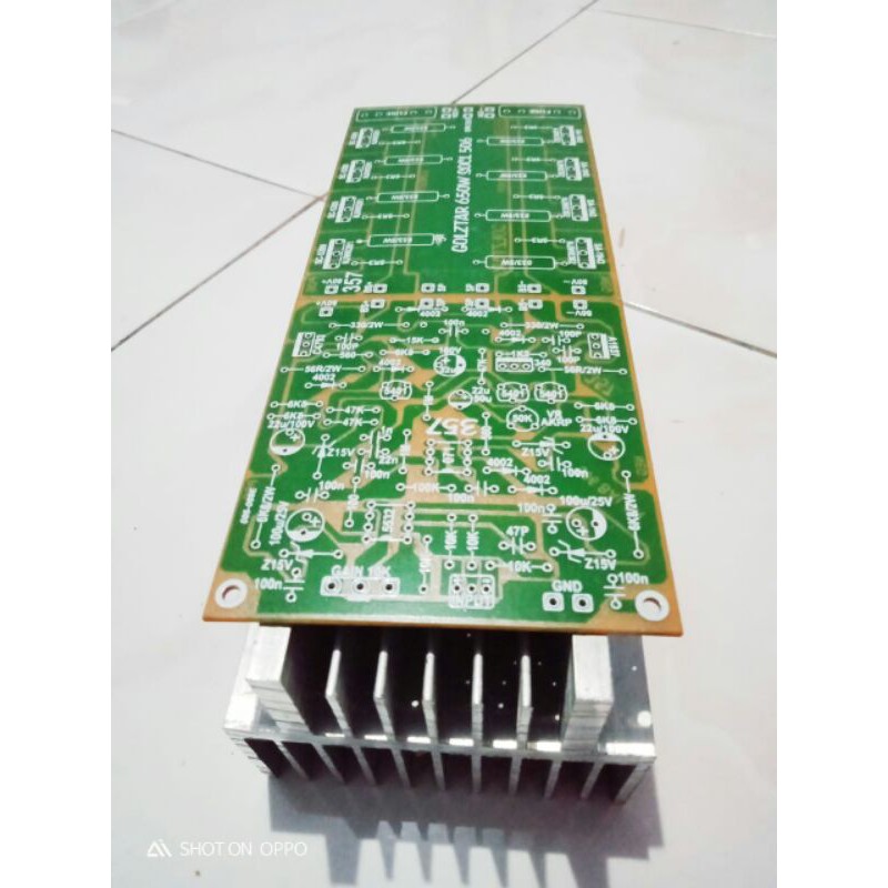 Jual PCB SOCL 506 Input Balance Plus Heatsink 18 Sirip 2U 20cm Shopee