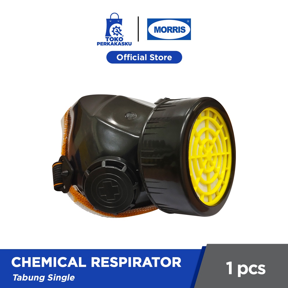 Jual Morris Chemical Respirator Masker Anti Debu Chemical Tabung