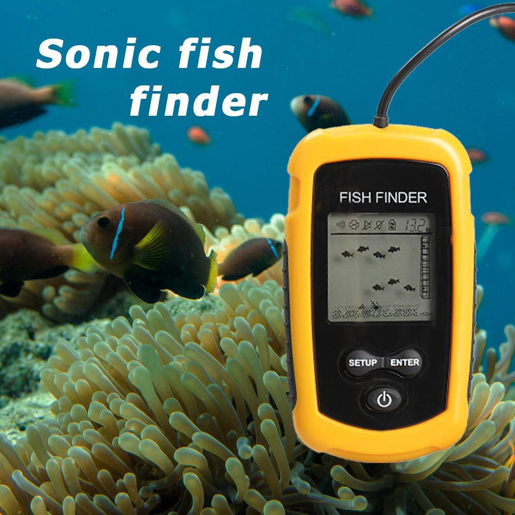 Jual Fish Finder Sonar Sensor Fishing Detector Deteksi Ikan Mancing