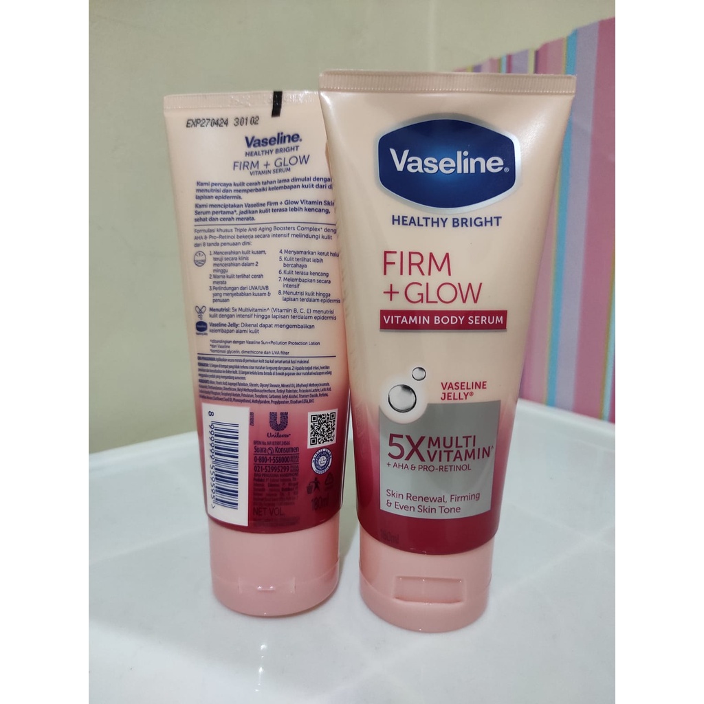 Jual Vaseline Healthy Bright Vitamin Gel Serum Fresh Glow Firm Glow