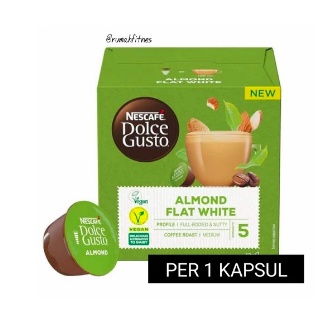 Jual Nescafe Dolce Gusto Almond Flat White Kapsul Kopi Eceran 1 Kapsul