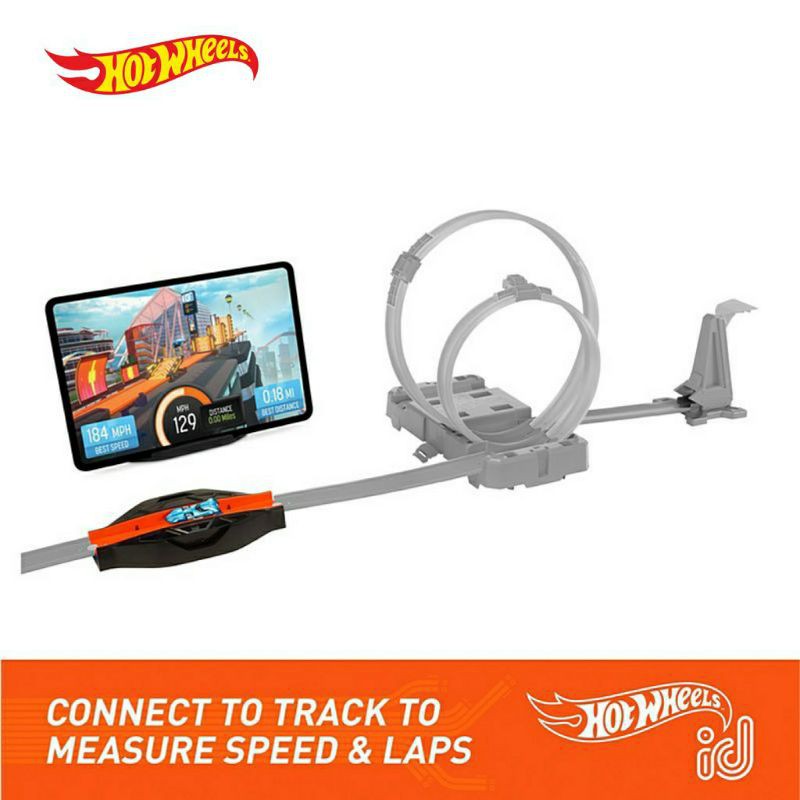 Jual Hot Wheels ID Race Portal Original Mattel HWID Mainan Track Trek Mobil Balap Twin Mill