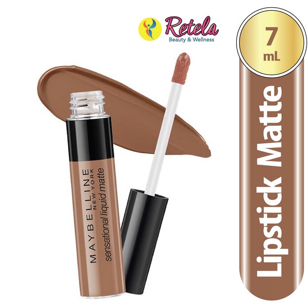 Jual Maybelline Sensational Liquid Matte 07 Barely Nude 7Ml Shopee