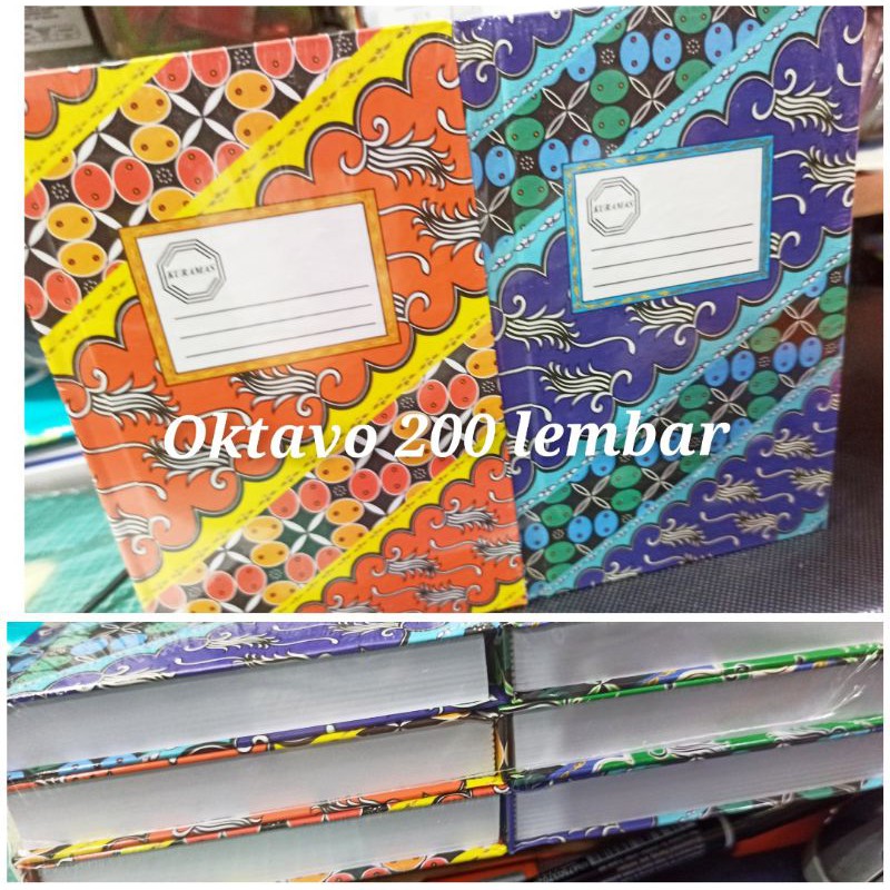 Jual Buku Oktavo Kuramas Lembar Shopee Indonesia