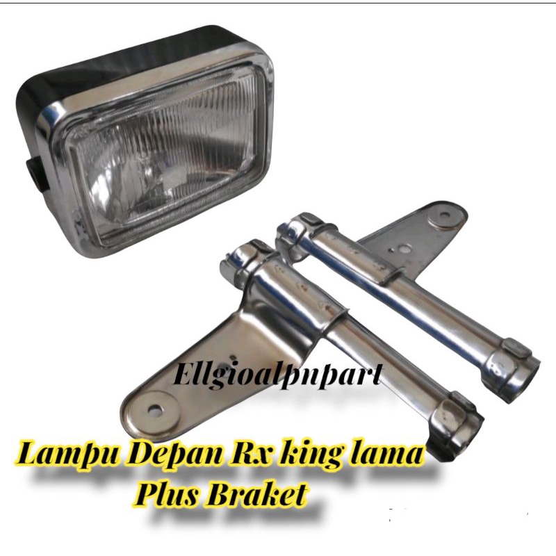 Jual REFLEKTOR LAMPU DEPAN HEADLAMP RXK RX KING LAMA KOTAK PLUS BREKET