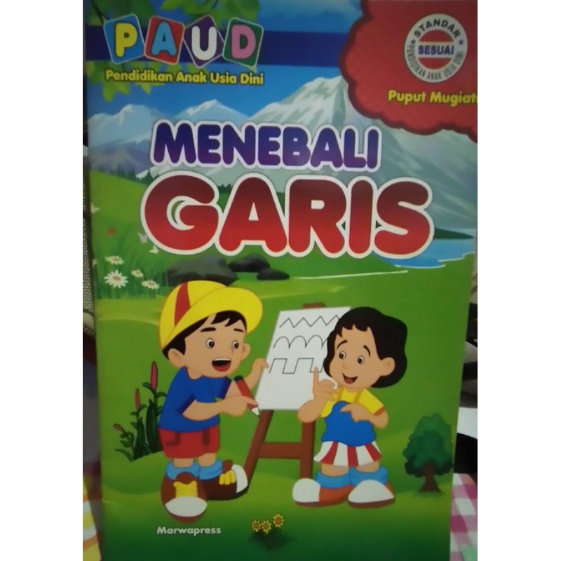 Jual BUKU MENEBALI GARIS UNTUK PAUD Shopee Indonesia