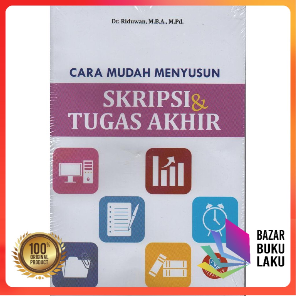 Jual Cara Mudah Menyusun Skripsi Dan Tugas Akhir Shopee Indonesia