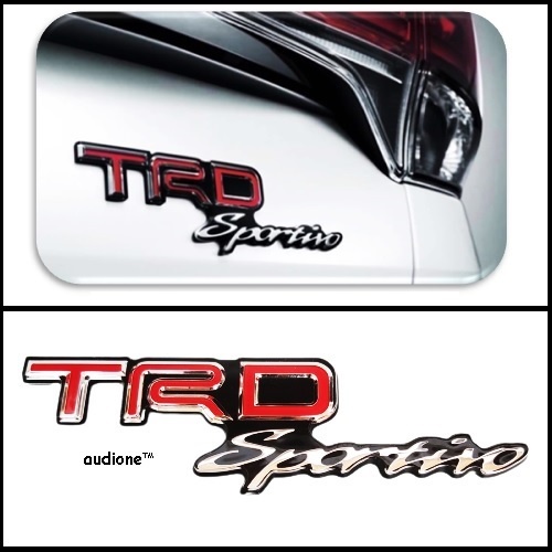 Jual Emblem Trd Sportivo Acrylic Susun Panjang Toyota Rush Fortuner