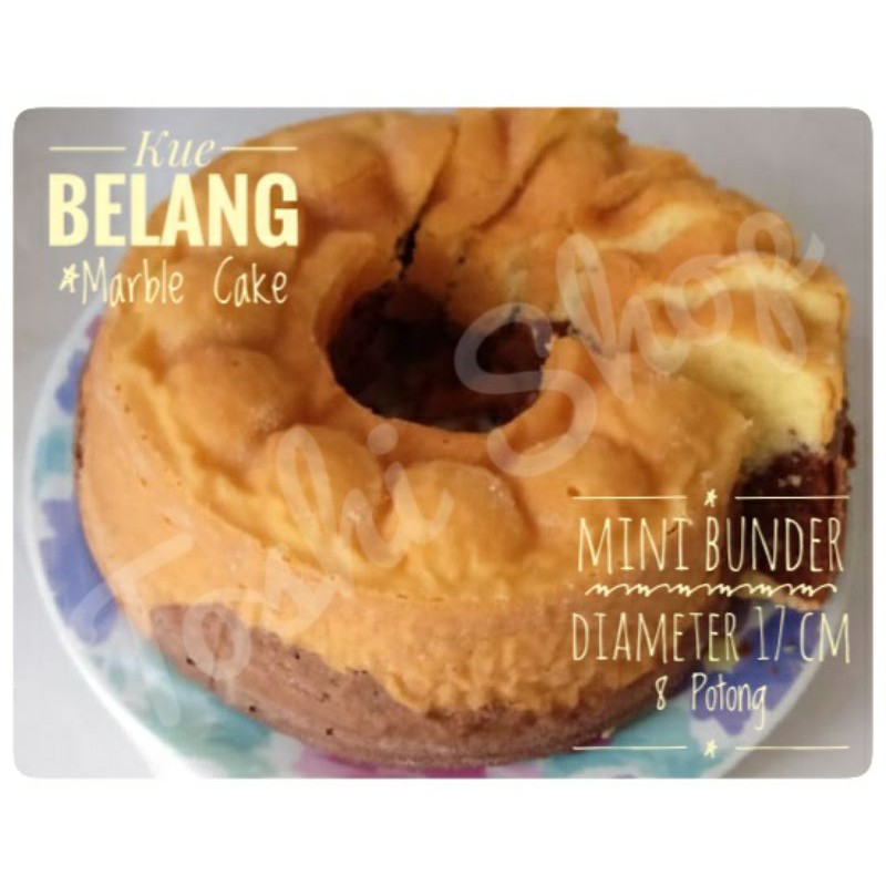 Jual Marble Cake Doeloe Mini Bunder Kue Marmer Jadul Shopee Indonesia