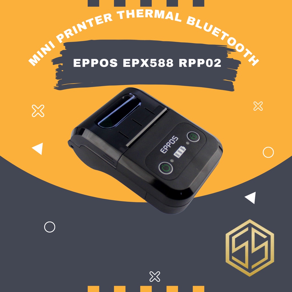 Jual Mini Printer Bluetooth EPPOS EPX588 RPP02 Shopee Indonesia