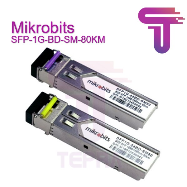 Jual Mikrobits SFP 1G BD SM 80KM Transceiver Shopee Indonesia