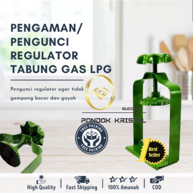 Jual PENJEPIT PENGAMAN REGULATOR GAS Pengaman Regulator Pengunci