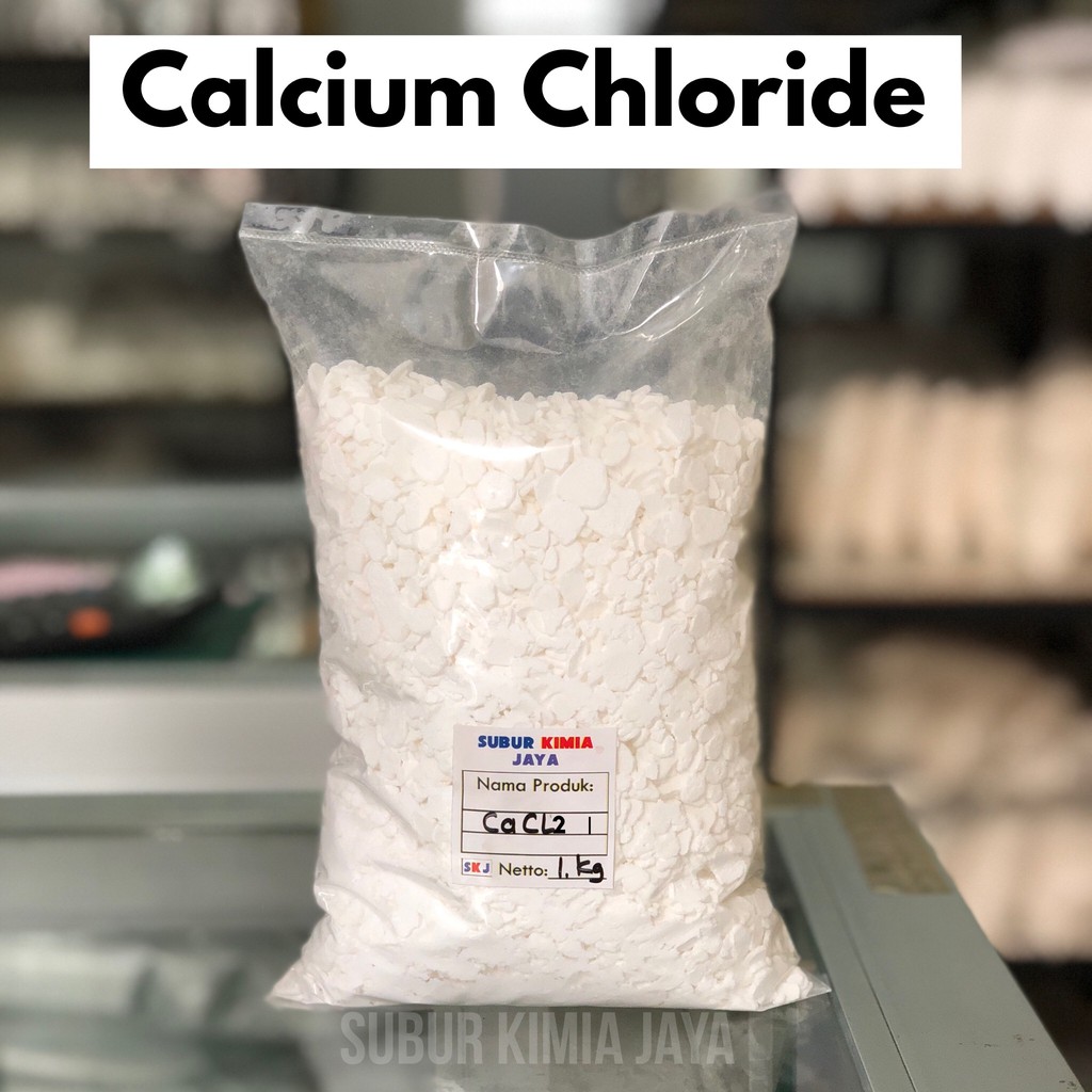 Jual Calcium Chloride Food Grade Kalsium Klorida Cacl Kg