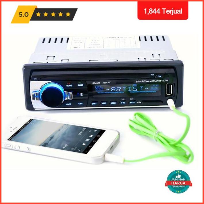 Jual Puncak Promo Tape Audio Mobil Lcd Multifungsi Bluetooth Usb Mp3 Fm