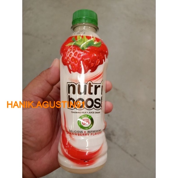 Jual Minute Maid Nutriboost Strawberry Pet Ml Shopee Indonesia