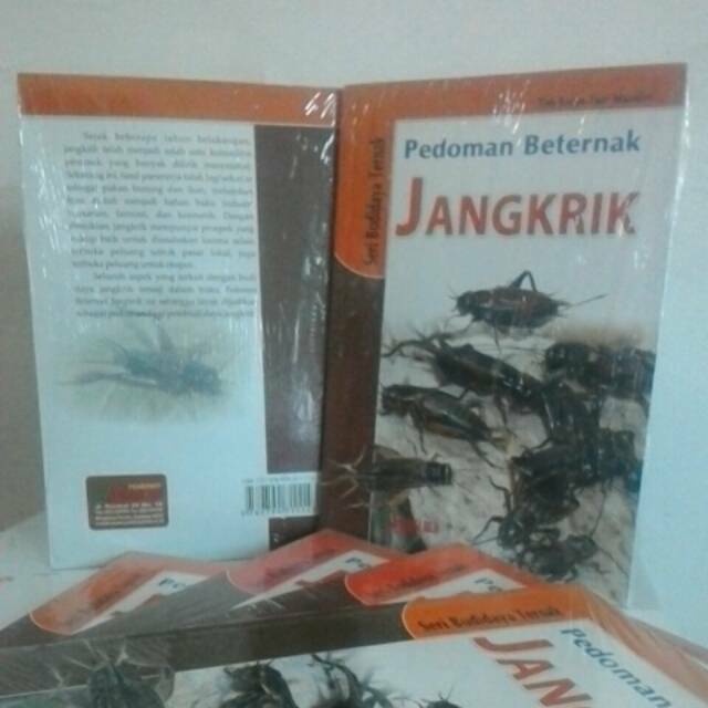 Jual Pedoman Beternak Jangkrik Seri Budidaya Ternak Shopee Indonesia