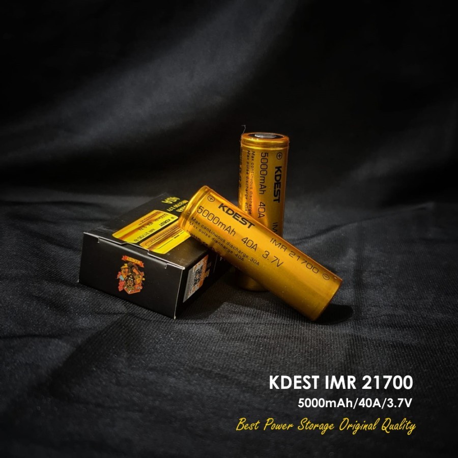 Jual BATERAI 21700 KDEST 5000MAH 40A ORIGINAL 100 BATTERY 21700