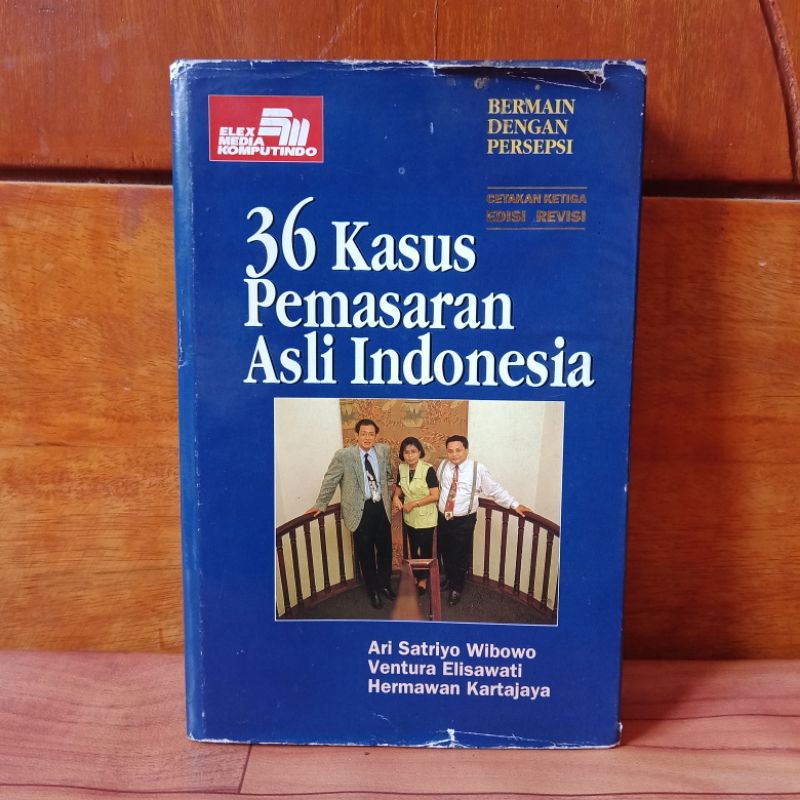 Jual BUKU ORIGINAL BERMAIN DENGAN PERSEPSI 36 KASUS PEMASARAN ASLI