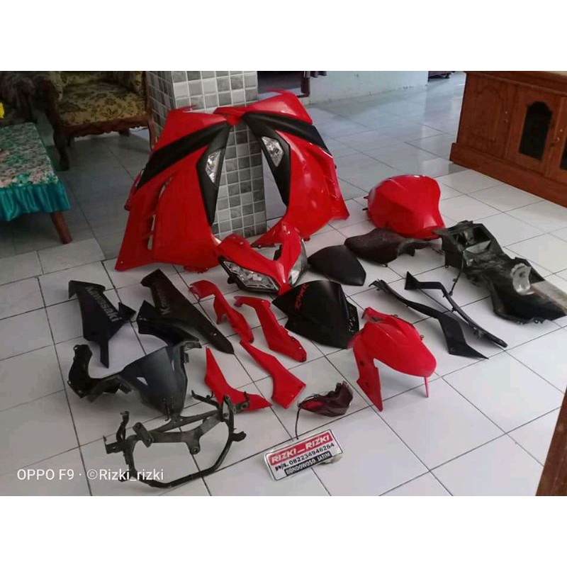 Jual Bodi Fulset Set Ninja Fi Injeksi Original Copotan Shopee