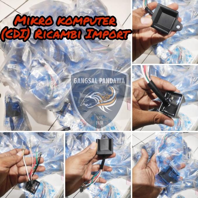 Jual ORIGINAL CDI Vespa Ricambi Mikro Komputer Vespa Ricambi Shopee