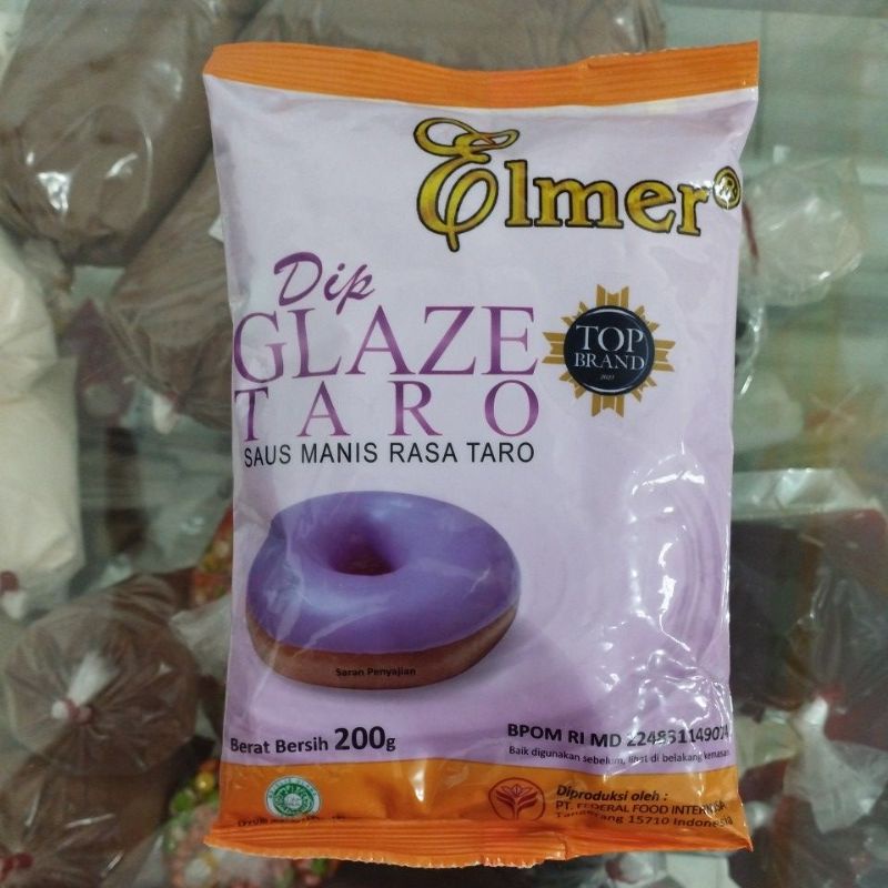 Jual Glaze Elmer Topping Donat Elmer Kemasan 200gr Shopee Indonesia