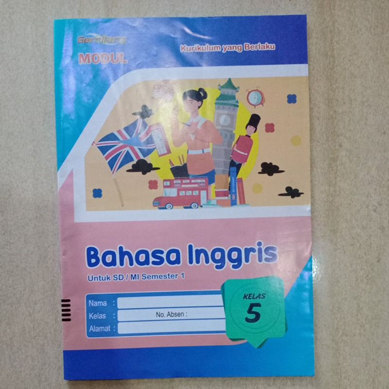 Jual Modul Bahasa Inggris Sd Kelas Medali Gemilang Taktis