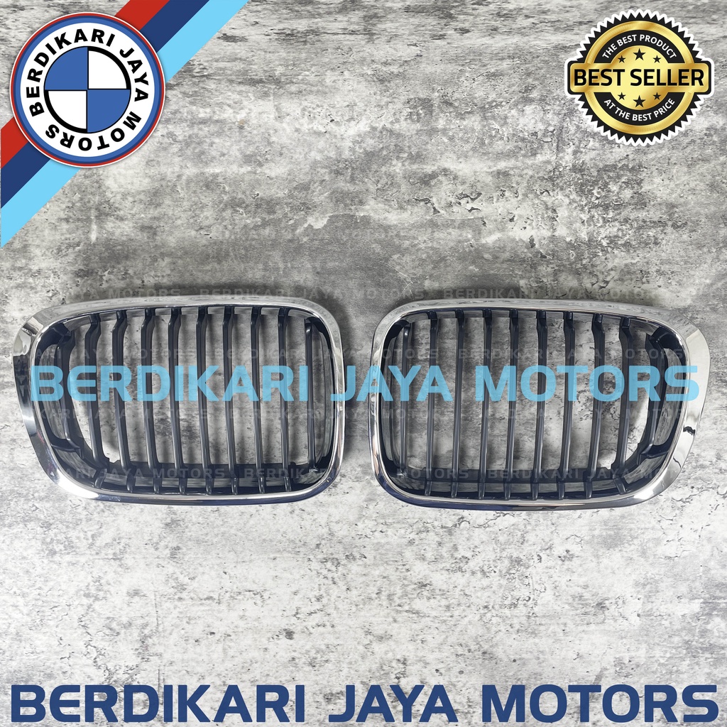 Jual GRILL BMW E46 GRIL GREL BUMPER BEMPER DEPAN KANAN KIRI HARGA 1