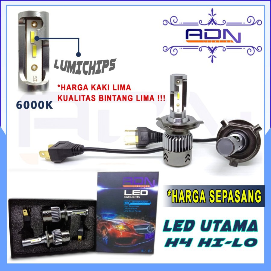 Jual Lampu Led Utama Foglamp Kabut Mobil Adn H Shopee Indonesia