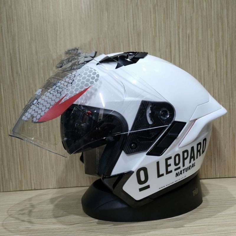 Jual Helm Rsv Sv White Glossy Putih Paket Ganteng Leopard Original