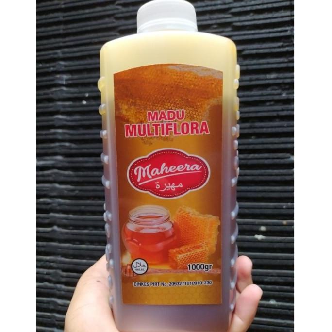 Jual PROMO MADU MURNI MAHEERA ORIGINAL Multiflora 1Kg MINUMAN COLLAGEN