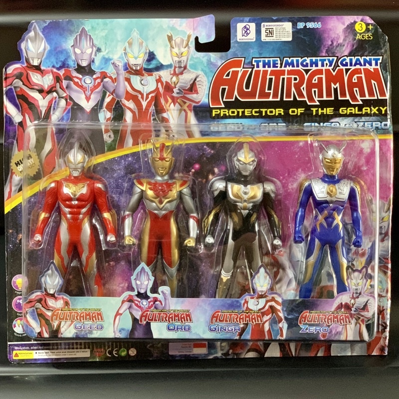 Jual Mainan Robot Ultraman Ultraman Set Isi Ukuran Besar Sni Shopee