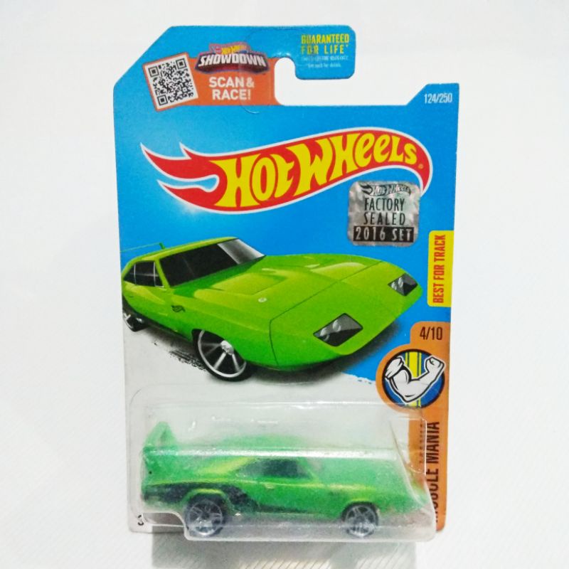 Jual Dodge Charger Daytona Green Muscle Mania Factory Sealed Fs Hot Wheels Hotwheels
