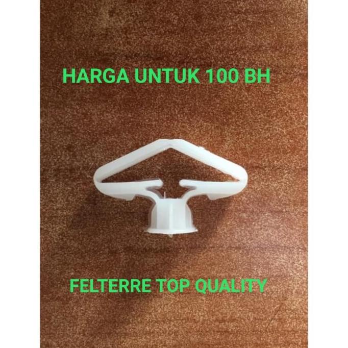 Jual Harga 100Bh Felterre Fisher Fiser Viser Pisher Piser Gypsum