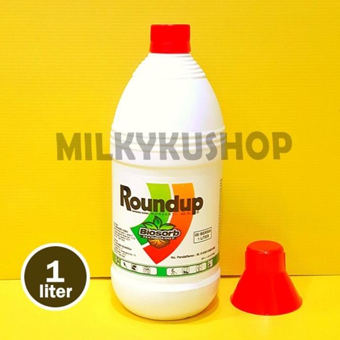 Jual ROUNDUP 486SL HERBISIDA OBAT PEMBASMI RUMPUT LIAR GULMA 1 LITER