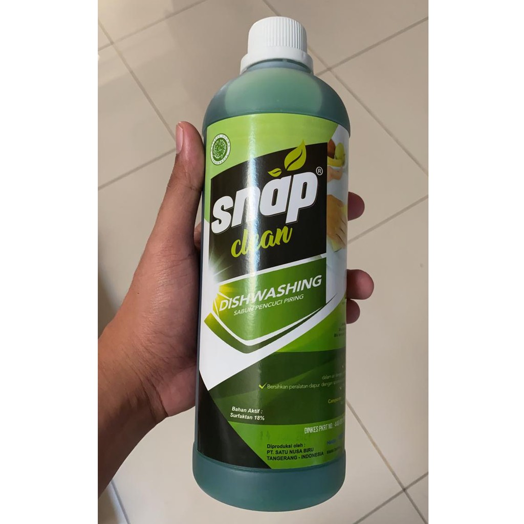 Jual Sabun Cuci Piring Snap Clean Liter Dishwashing Termurah Literan