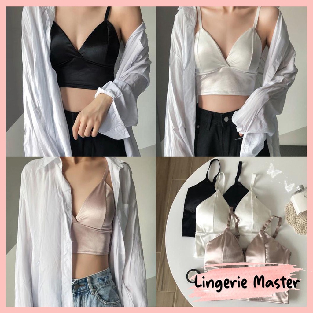 Jual Lingerie Master B Tanktop Crop Sext Atasan Pakaian