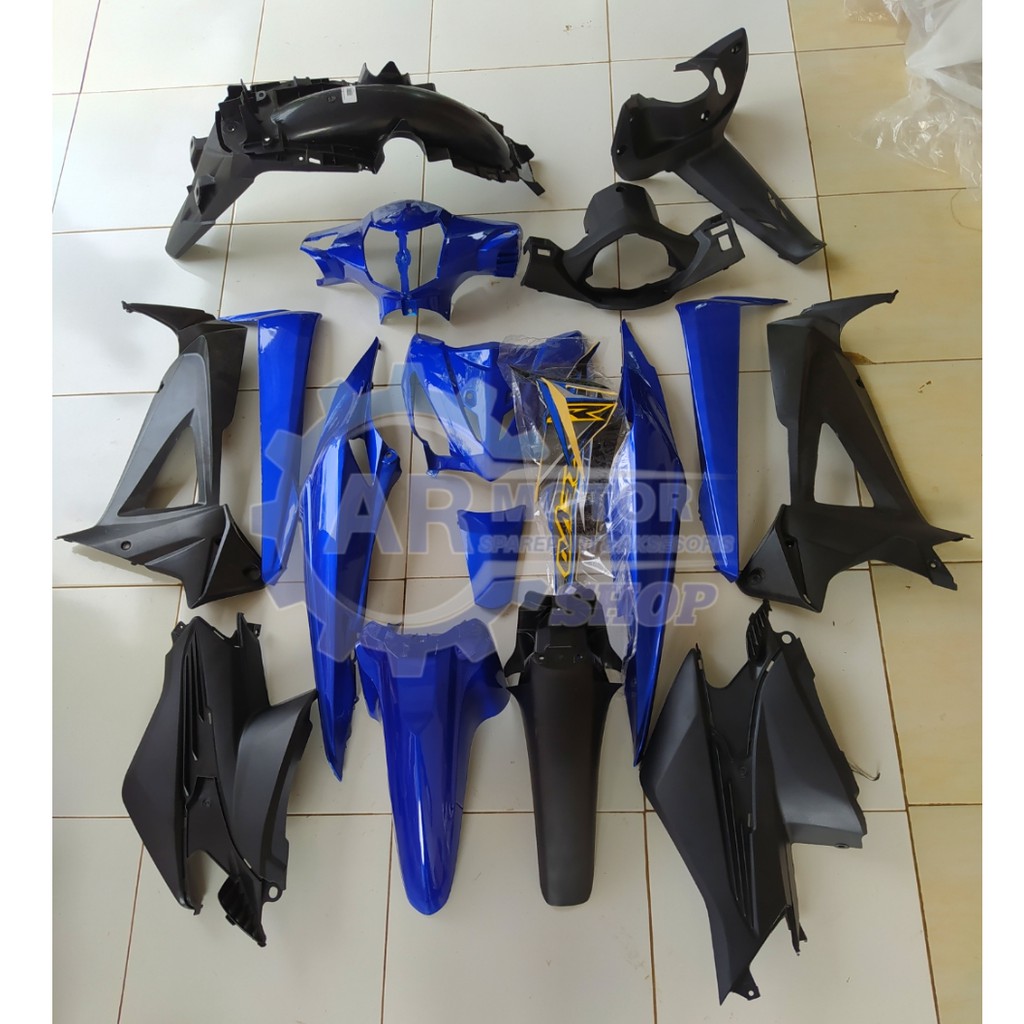 Jual FULL BODY HALUS KASAR REVO LAMA REVO LANCIP BIRU PLUS STIKER