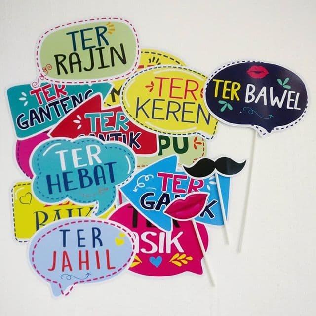 Jual Property Ter Reuni Fun Props Photobooth Perlengkapan Aksesoris