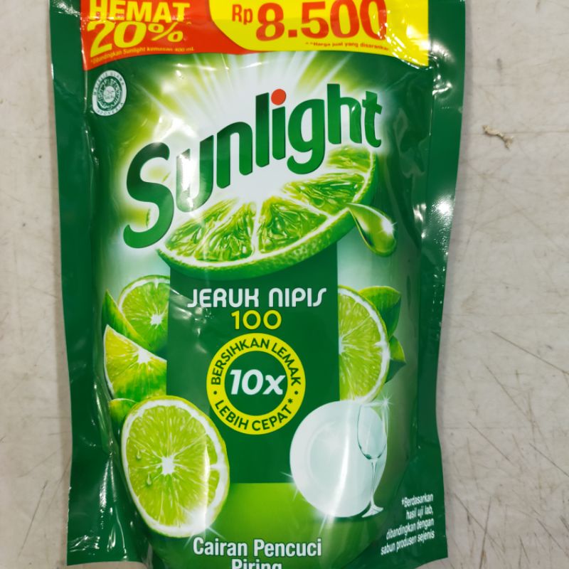 Jual Sunlight Jeruk Nipis Reffil 370ml Shopee Indonesia